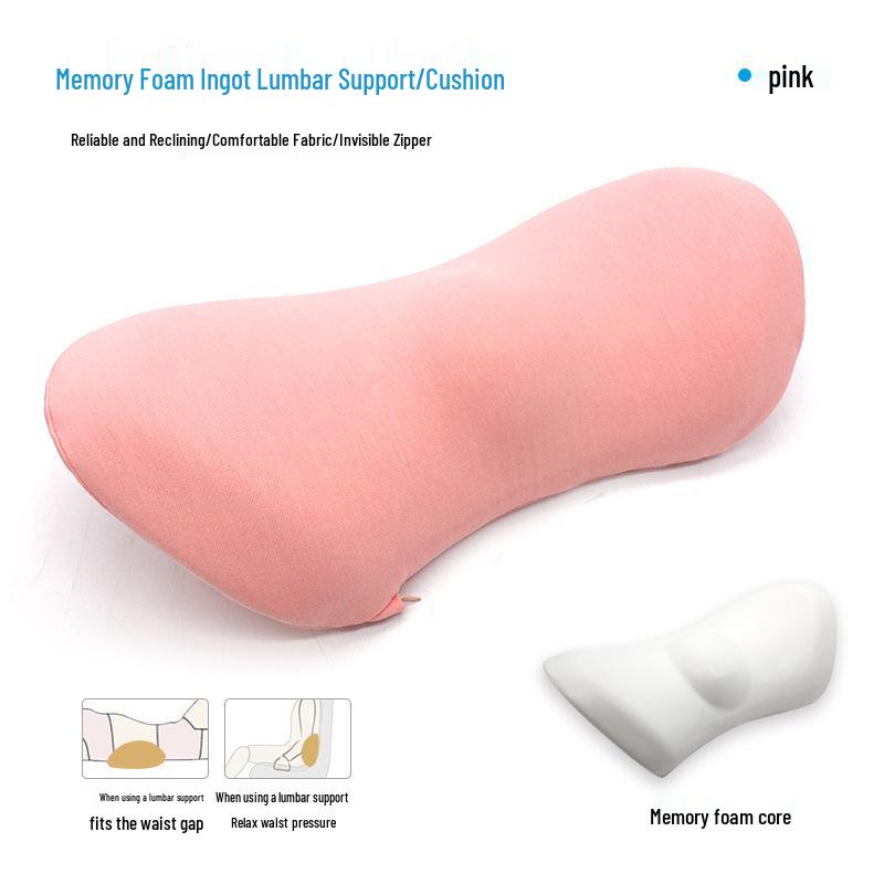 Memory Foam Autositz Lendenstützkissen - Atmungsaktive Rückenlehnenpolsterung für den Sommer