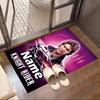 Custom Name Personalized Knight Rider Print Carpet, Versatile Home Decor Rug, for Playroom, Apartment, Balcony, Entryway, Hallway Gift