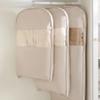 1PC Visible Compression Hanging Bag for Down Jacket,Dust Cover Clothes Storage Bag with Window for Wardrobe Organizer Dust Cover