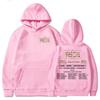 The Millennium Tour 2025 Graphic Hoodies Funko Pop Fashion Sweatshirt for Autumn/Winter Vintage Clothing Moletom Women Pullovers