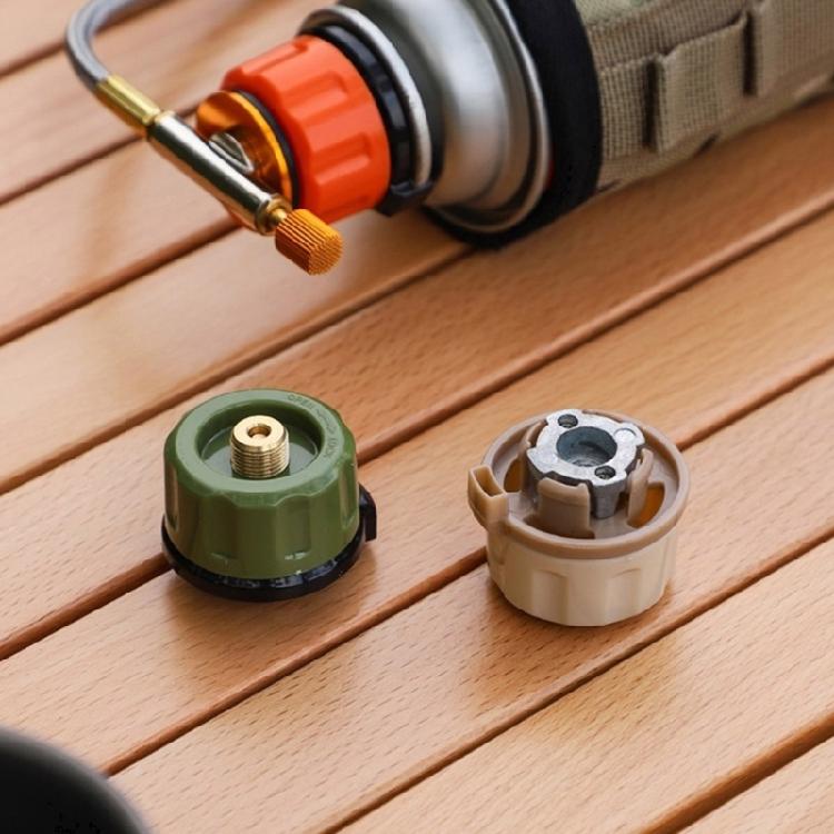 High Pressures Gas Canister Adapter Secure Compacts Gas Tanks Connectors for Backpacking and Picnics Use