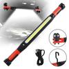 High Lumen Rechargeable LED Work Light Magnetic Flashlight with Swivel Base 360°Hook Waterproof for Car Repair Camping Emergency