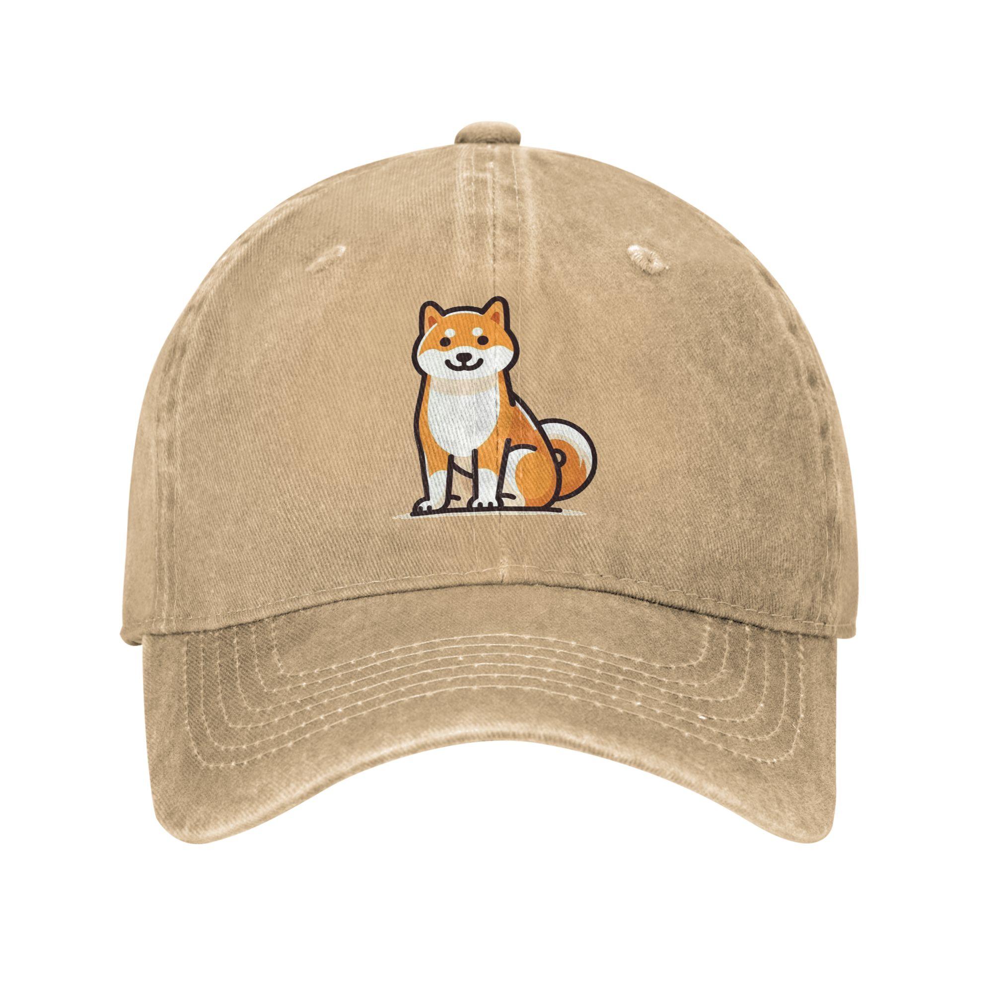

Shiba Inu_ A Comprehensive Guide Denim Cap Casual Baseball Caps Adjustable Hat Summer Unisex Baseball Hats One Size