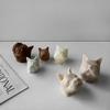 Dog Head Candle Mold DIY Aromatherapy Candles Casting Molds Handcrafted Epoxy Resin Ornaments for DIY Enthusiasts