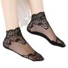 3-5 Pairs Women's Japanese & Korean Style Low-Cut Lace Socks - Breathable Thin Cotton Boat Socks