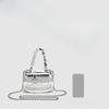 Summer Niche Pearl Chain Crossbody Fashion Mini Silver Handbag
