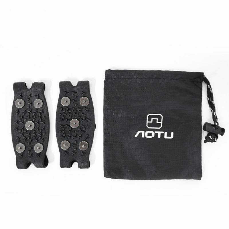 Winter Anti-slip Crampons Outdoor Climbing Ice Snow Boots Shoe Covers Gripper Spike Chain Cleats