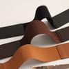Alloy Buckle Waist Belt PU Leather Belts For Wome Fashion Elastic Waistband  Women