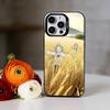 Custodia per Telefono Anime M-Mushoku T-Tensei Per iPhone 17,16,15,14,13,12,11 Plus,Pro Max,XS,Interno Rivestito Argento Colorato