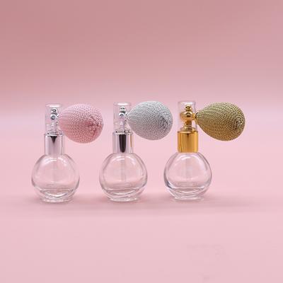15 ml ballonairbag parfumflesje spray verstuiver navulbaar rond luxe draagbaar transparant leeg glazen spray verstuiverflesje