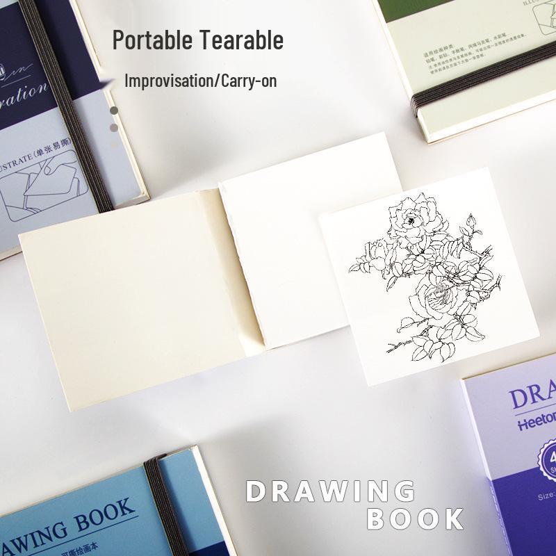 Wonderful Portable Sketchbook: Thick Acrylic Cardstock for Doodling, Drawing, & Painting