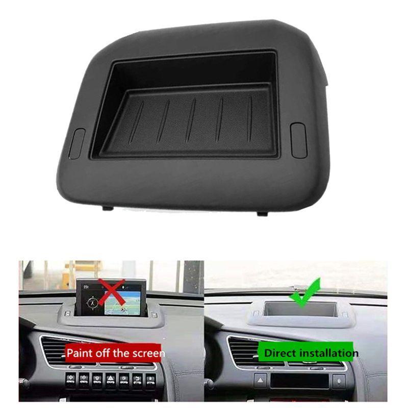 Storage Box For 3008 Center Console Trument Storage Box Navigation Frame Middle Cover