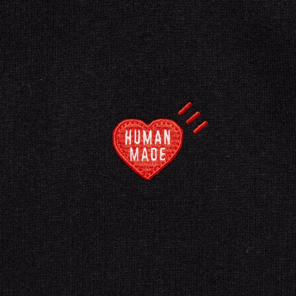 HUMAN MADE Classic Zip-Up Sweat Hoodie Black