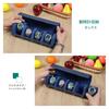 Family Watch Roll for 4 Hexagonal Retro Watch Case Genuine Leather Watch Case Watch Storage Box Luxury Velvet Interior Leather Metal Rubber Watch