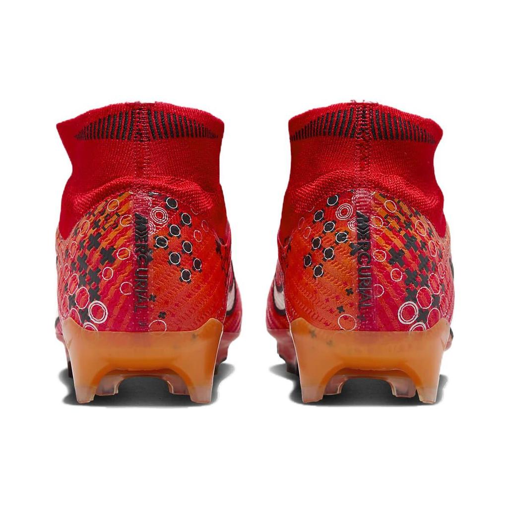 Nike Zoom Mercurial Superfly 9 Elite MDS FG Dream Speed - Šviesiai avietiniai unisex sportbačiai raudoni ryškiai mandarinų juodi FD1157-600