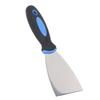 3Pcs Putty Scraper Stainless Steel Paint Scraper Set Plastic Handle Engraving Spackle   Repair Spreading Tools