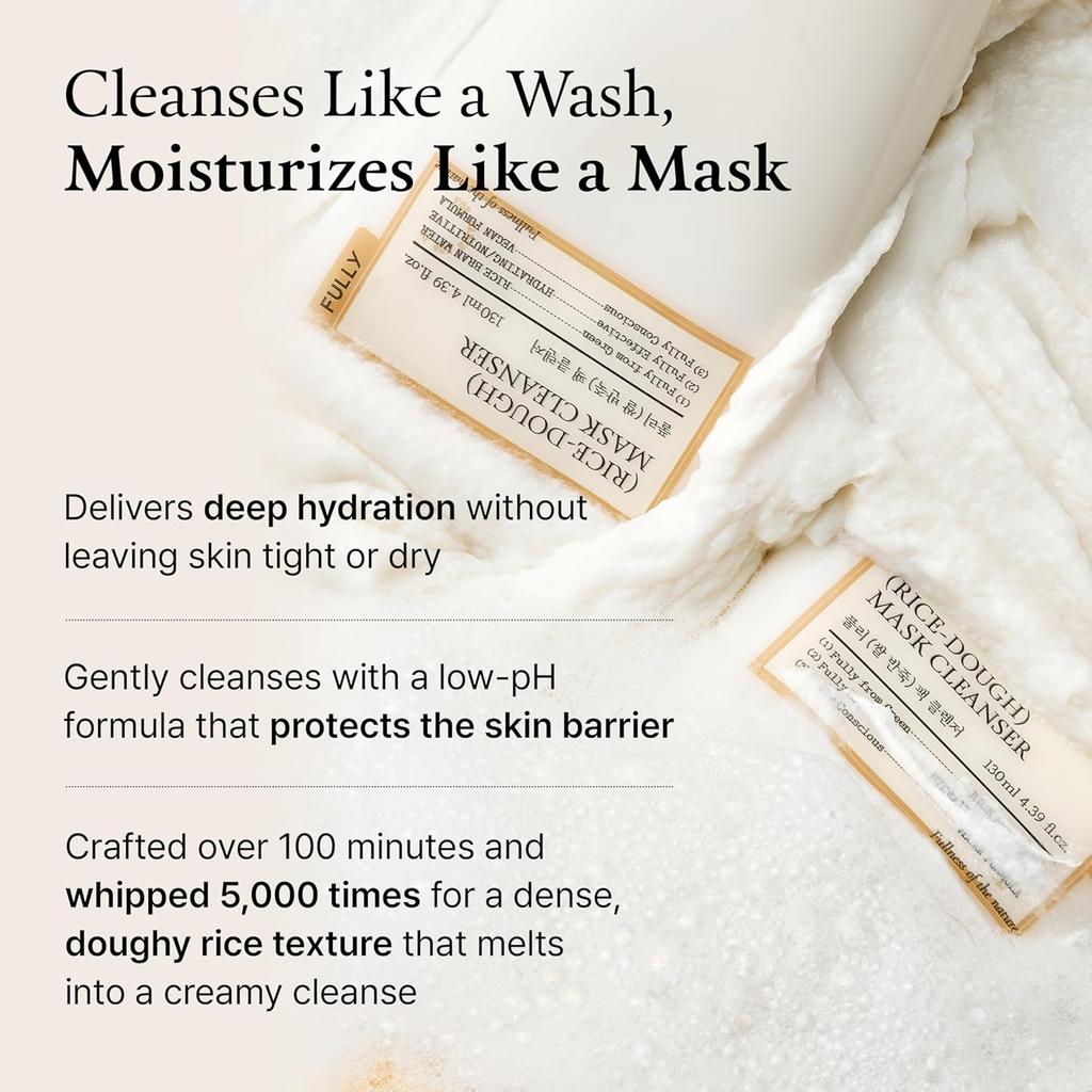 FULLY Maseczka z ciasta ryżowego do oczyszczania 130ml