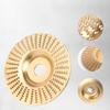 3Pcs Wood Carving Discs High Carbon Steel Angle Grinder Disc for Angle Grinder