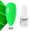 GELPOLISH Nail Art Set: Base, Top Coat, Transparent & White Gel Polishes
