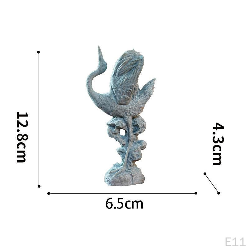 Chic Gift Bird Decorative Statues Collectibles Sculpture Figurines For Festivals Farmhouse Yard