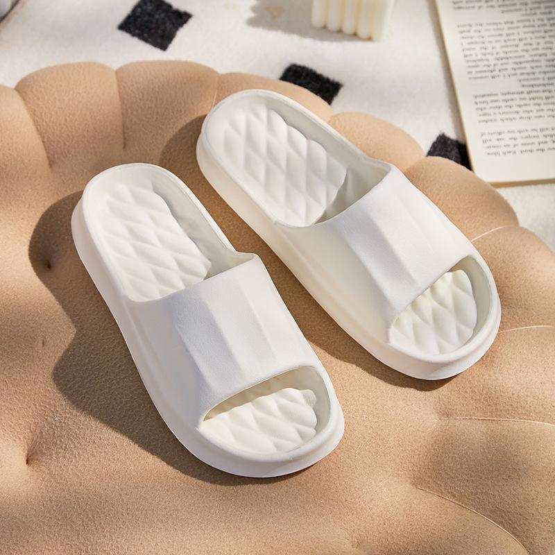 EVA Schlüpfsandalen neue Karomuster coole Hausschuhe Paar Indoor-Flip-Flops