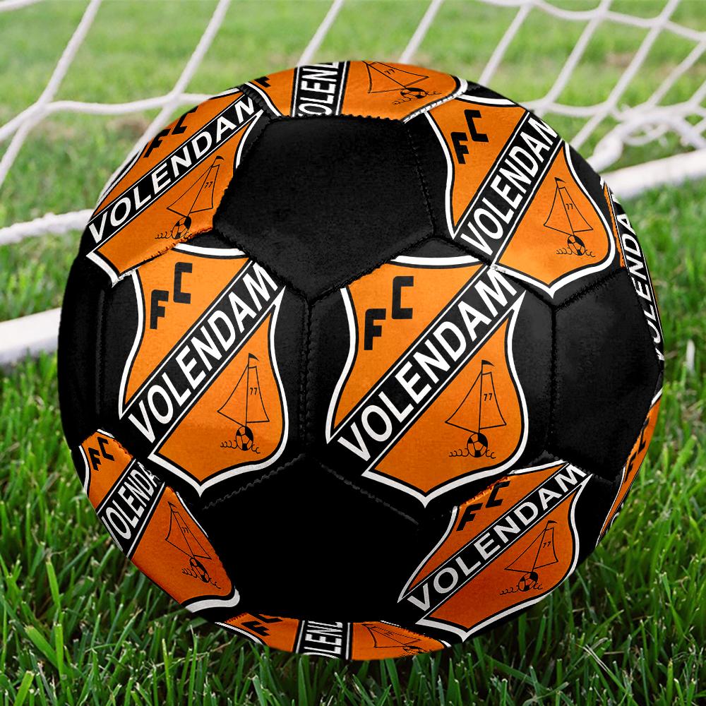 TAGLIA 5 Pallone da Calcio FC Volendam Colorato Per Tutte le Età Cucito a Macchina PVC Pronto per la Competizione Resistente Alta Rimbalzabilità