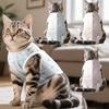 Soft Material Cat Recovery Clothes Breathable Fabric Cat Protective Vest  Weaning Period