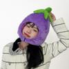 Playful Nutrition Month Hat Creative Pullover Cap White Radish Fruit and Vegetable Hat  Kids Adults