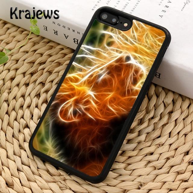 Krajews African Lion Soft Phone Case Cover For iPhone 14 5 6s 7 8 Plus X XR XS 11 12 13 Pro Max Samsung Galaxy S21 S22 Ultra