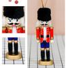 Nutcracker Ornaments Desktop Nutcracker Soldier Figures 4 Pieces Wooden Figurines Ornaments For Christmas Tree Mantel Table