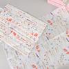 10 Sheets White Floral Paper Bouquet Flower Wrapping Paper Flower Wrapping Paper Cake Baking Gift