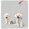 1.2cmx0.8M+1.0cmx0.6M Multi Colors Double Dog Leash Lightweight Dual Pet Leash  Outdoor Travel