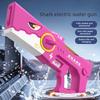 New Large Capacity Shark Electric Water Gun Fully Automatic Multiple S Self-filling Water Gun Children's Outdoor Toy