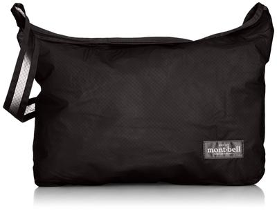 Montbell Shoulder Black U.L.MONO Bag, Large, 1123751, (Black)