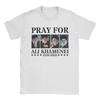 Rest in Peace Ali Khamenei Men's T Shirts  Amazing Tees Short Sleeve Round Collar T-Shirts Pure Cotton Plus Size Clothing