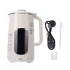 8-in-1 Nussmilchbereiter Sojamilchbereiter 2H Warmhaltefunktion Tischmixer 1,2L Sojabohnenmaschine Weiß EU-Stecker 220V