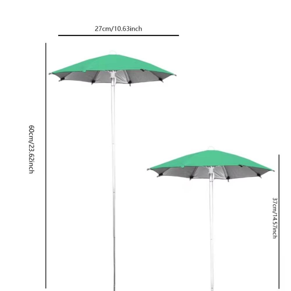 Waterproof Plant Umbrella Stainless Steel Umbrella Ground Stake Plants Shade Cover  Plant
