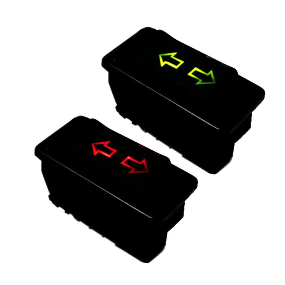 5 Pin Car Power Window Switch With Lamp Electric Power Window Switch Button Universal Car Button Switch Car Accessories 12V/24V