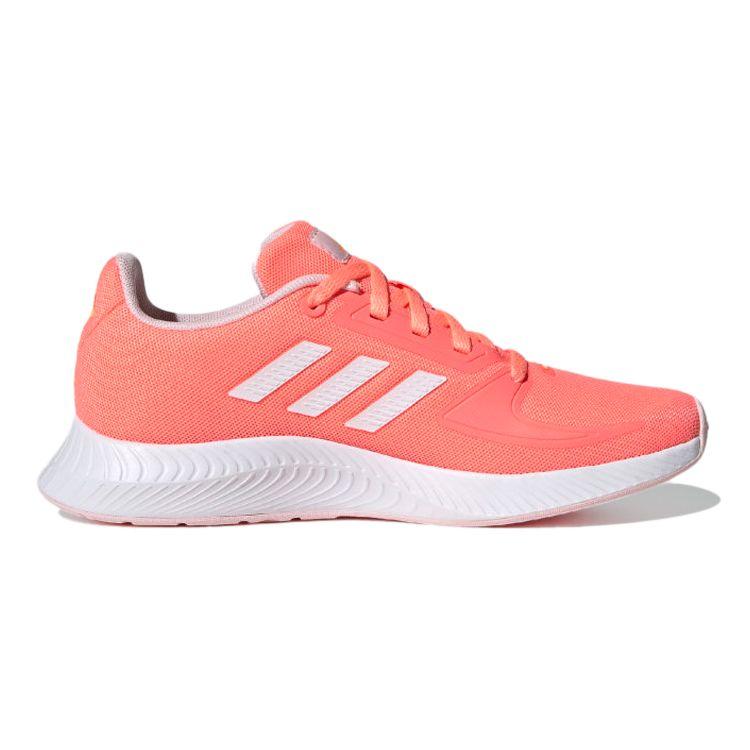 Adidas Runfalcon 2.0 Comfortable Durable Low-Top Kids Running Shoes Kids Running Shoes Peach-Pink GX3535