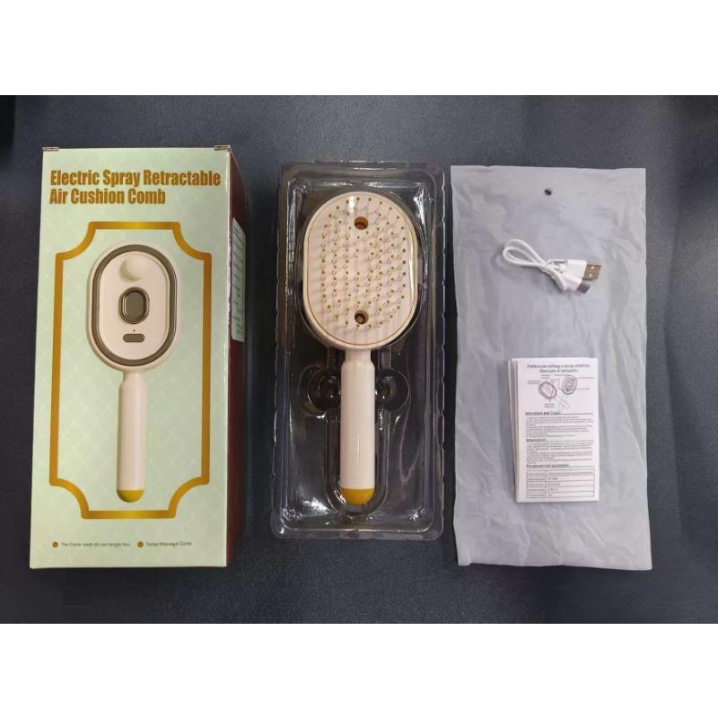 1SET wireless hair straightener, negative ion does not hurt the hair, curling iron, direct dual-purpose charging, straight plate clip comb.