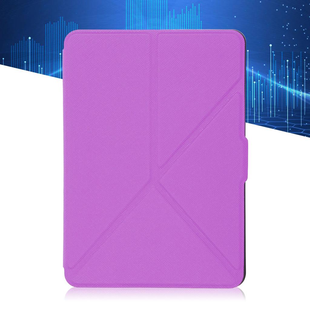 Protective Case Deformed Pattern EBook Reader PU Leather Cover for 1Celsius2Celsius3(Pink )