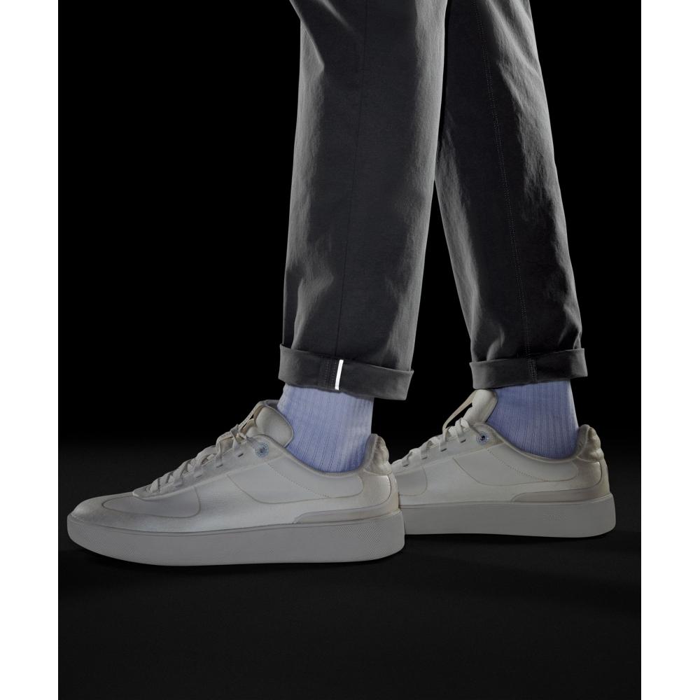 Lululemon Abc Slim Fit Trouser 30l  Stretch Cotton Versatwill Solar Grey