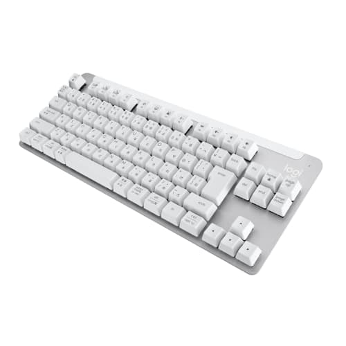 

Logitech SIGNATURE K855OW Wireless Mechanical Keyboard Made by TTC Red Axis Linear Bluetooth Logi Bolt Unifying Compatible Compact Japanese Layout Sma