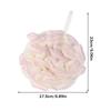 Two-In-One Bath Towel Can Put Soap Bath Ball Portable Double-Sided Foaming Net Bags Bath Flowers Body Skin Care Exfoliation