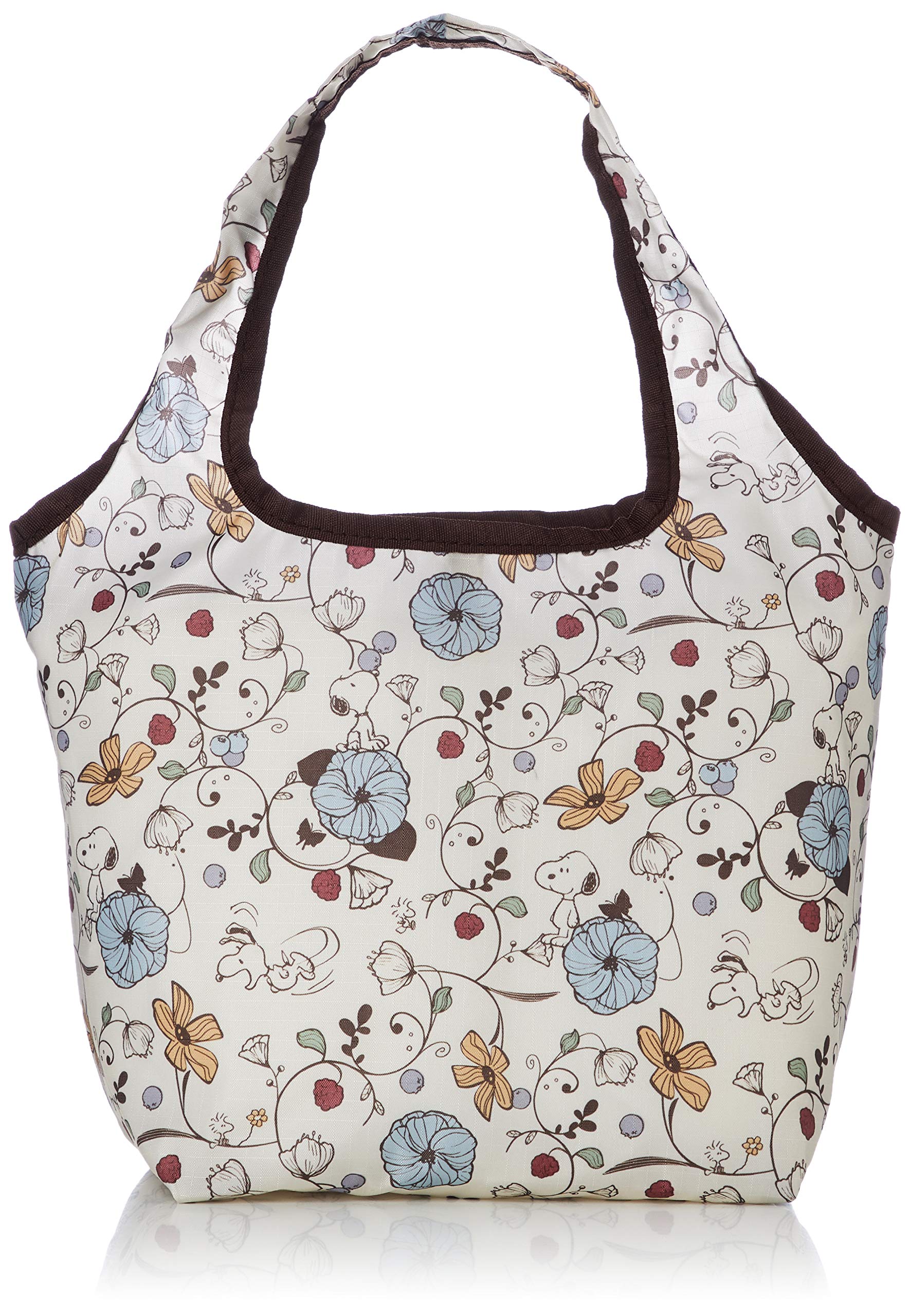 

Character Folding Eco Bag ECO0119 PN30 Flower Beige [Sifre]