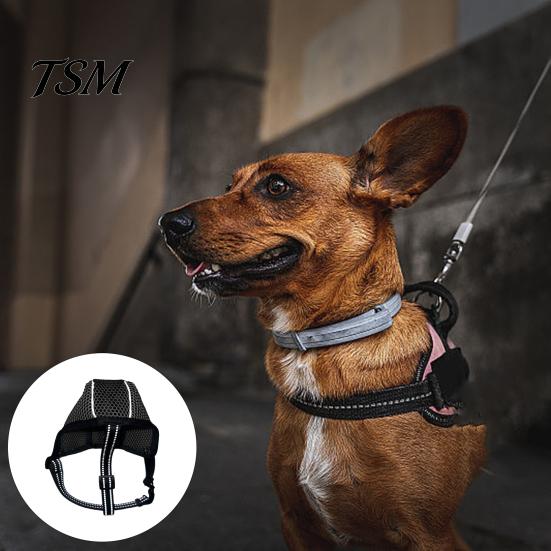 Dog Mouth Cover Muzzle Adjustable Breathable Mesh Pet Size Soft Comfortable Anti-Biting Guard Supplies Lightweight