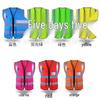 Ayub Multi-Pocket Reflective Safety Vest