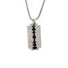Hip Hop HOPHIP Jewelry Razor Blade Pendant Necklace