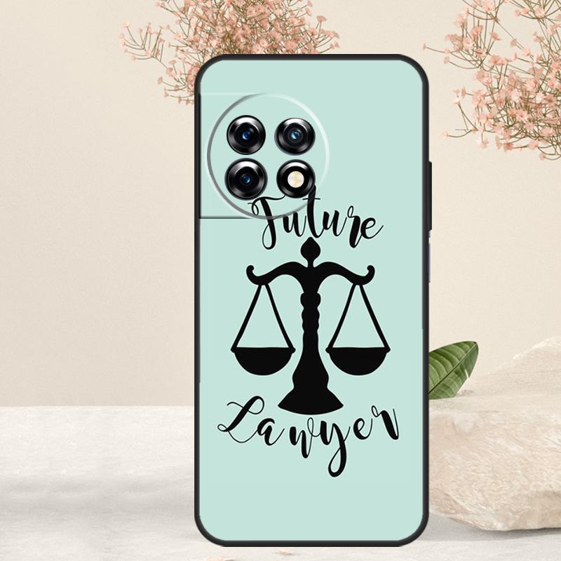 Lawyer Judge Pattern Art Case For OnePlus Nord CE 4 3 2 Lite 2T N10 N20 N30 OnePlus 12 11 9 10 Pro 8T 10T 12R Cover