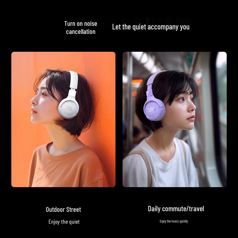 JBL TUNE670NC Wireless Bluetooth Active Noise Cancelling Over-Ear Headphones